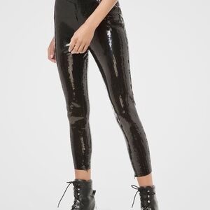 Michael Kors Sequined Leggings, Size XXS